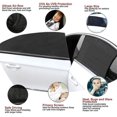 thumbnail image 2 of Car Window Shades 2 Pack Universal Car Sun Shades Blocking Mosquito Net, 2 of 3