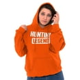 thumbnail image 4 of Hunting Legend Awesome Hunter Unisex Plus Fleece Graphic Hoodie Brisco Brands 4X, 4 of 5