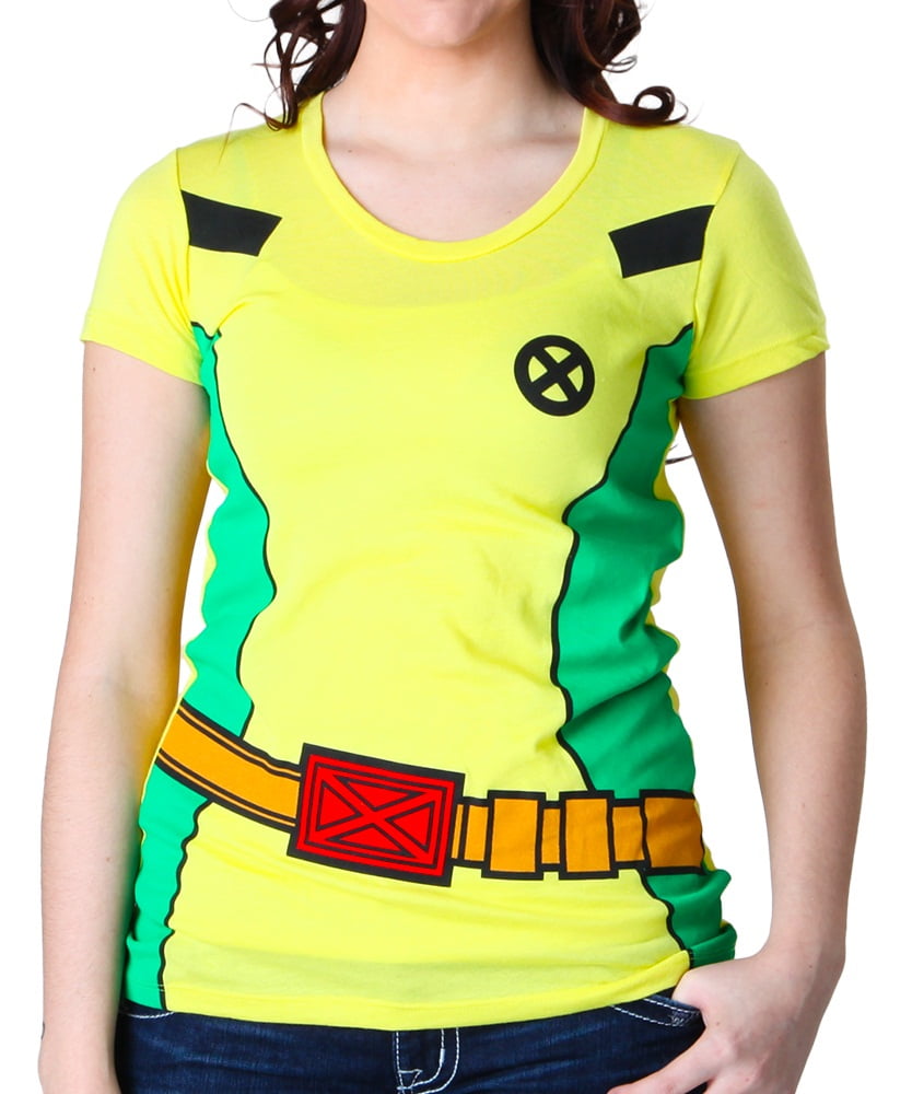 Rogue Womens T-Shirt Costume X-Men Xmen 