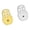 Golden white, variant on Double Tone Earring Backs For Heavy Jewelry Lightweight Yet Strong To Keep Earrings Upright And Properly Aligned