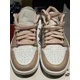 thumbnail image 3 of Ni - ke Ni - ke Air Jordan 1 Low White Light Bone DC0774-120 Women's Size 7.5, 3 of 5