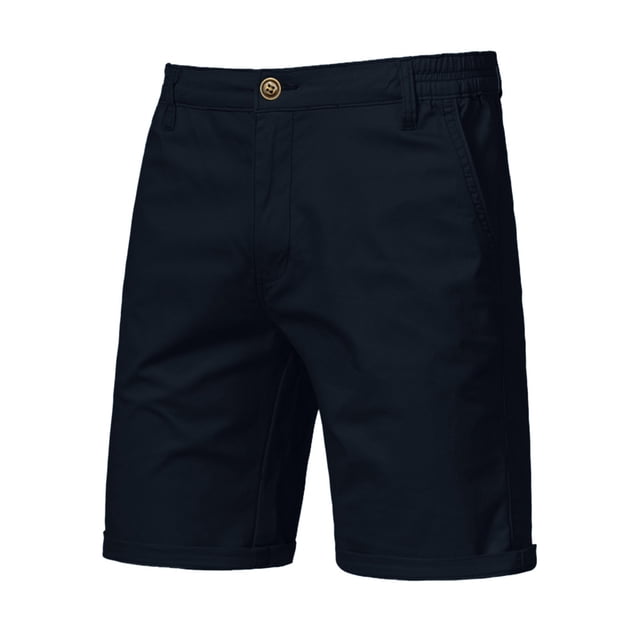 Men's Casual Fashion Slim Cropped Pants - European Style, Solid Color, Sports Tooling