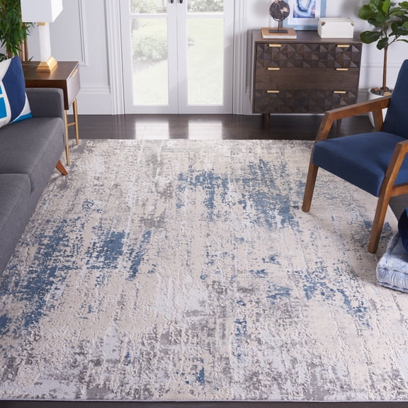 Safavieh Invista Jocelin Abstract Area Rug, Gray/Blue, 8' x 10'