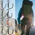 thumbnail image 3 of Clearance! JMYHOAM Camping Tools and Gadgets New Outdoor Hook Backpack Mountaineering Chain Key Chain-loss Rope Emergency Umbrella Rope Outdoor Activities, 3 of 3
