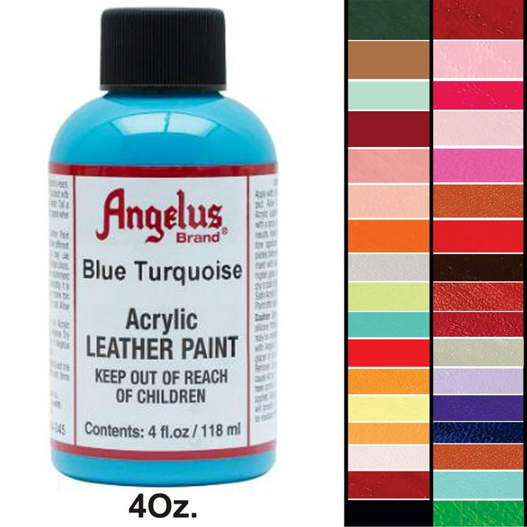  Angelus Acrylic Leather Paint-4oz.-Light Blue : Arts