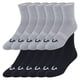 thumbnail image 1 of Pack de 12 calcetines True Religion Mid Crew para hombre, tallas 8-12, 1 of 7