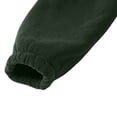 thumbnail image 4 of vdgthytj Jackets for Men Fleece Lined Long Sleeve Full Zip Stand Collar Elastic Cuffs Fall Winter Warm Thick Casual Outwear with Pockets(5X-Large,Green), 4 of 9