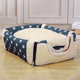 thumbnail image 5 of 2X Suave Y Cálido de Estrella 2 En 1 para Mascotas Antideslizante Cama para Perros Y Gatos Plegable Invierno Suave Y de Dormir Almohadilla Cojines, 5 of 8