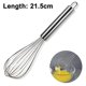 thumbnail image 2 of Batidor de globo hecho de acero inoxidable con mango de acero inoxidable - Batidor de cocina superior para batir masa, huevo y otros alimentos MFZFUKR CPB-US-WZY21-2, 2 of 5