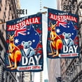 thumbnail image 3 of FLAGWIX Happy Australia Day January 26th Koala and Kangaroo Australia Flag MLN2350F 3x5Ft - Double Sided Flag Indoor Outdoor, 3 of 6