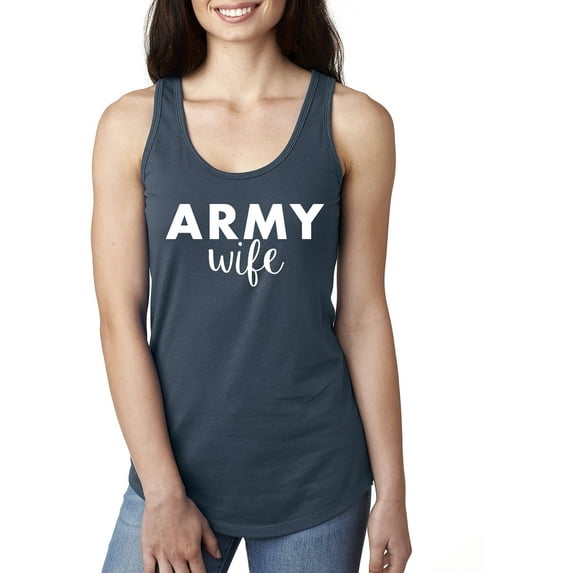 Army Wife Racerback Tank