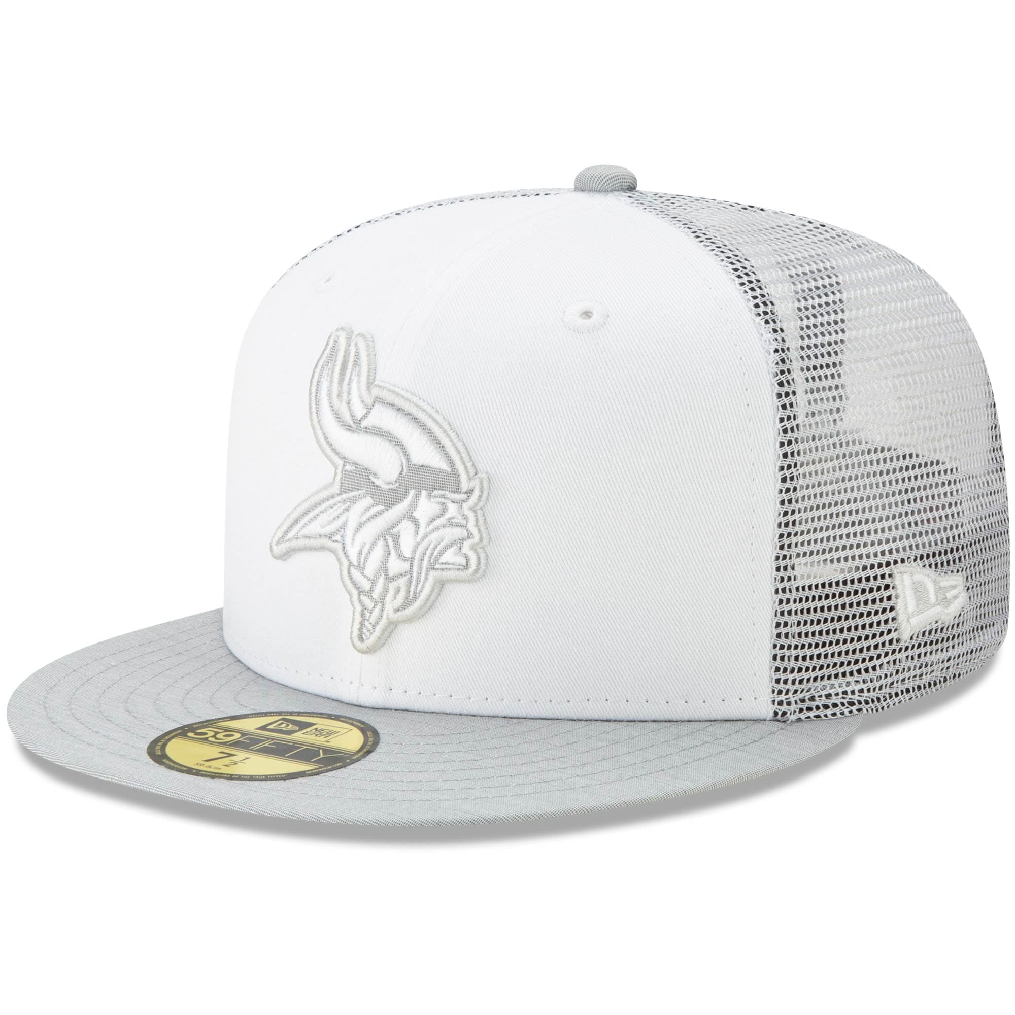 gray vikings hat