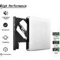 thumbnail image 2 of USB3.0 External CD Player 12.7mm Tray Type Ultra Slim DVD-RW Optical Drive Recorder for Computer Laptop PC(Silver),1 x USB3.0 External CD Player,Silver, 2 of 6