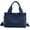 Navy, variant on Canvas Tote Bag for Women Multi Pocket Shoulder Crossbody Purse Fashion Casual Zipper Satchel Bags Hobo Messenger Bag