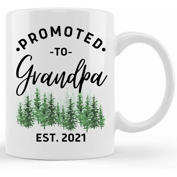 New Grandpa Mug, New Grandpa Gift, New Grandpa Cup, New Grandpa Name Mug, Grandpa Coffee Mug, Grandpa Mug, Funny Grandpa Mug, Ceramic Novelty Coffee Mug, Tea Cup, Gift Prese