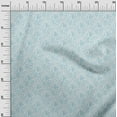 thumbnail image 3 of oneOone Georgette Viscose Baby Blue Fabric Abstract Sewing Fabric By The Yard Printed Diy Clothing Sewing Supplies 42 Inch Wide, 3 of 4