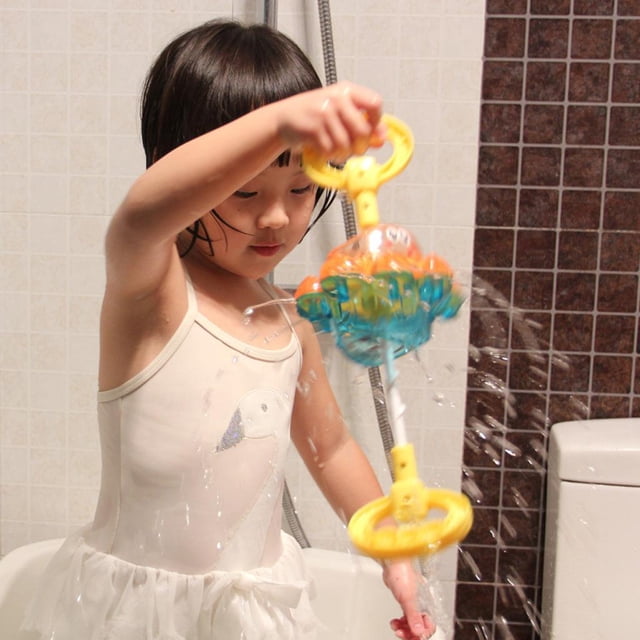 Juguete de baño para Bebés CUTICAT Bomba de Bañera Rociador de Agua Giratoria