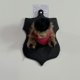thumbnail image 5 of Decoración de pared de hámster vaquero | Arte de taxidermia de ardilla | Escultura de animal del oeste para el hogar y la oficina | Adorno de pared único para amantes de los animales, 5 of 8