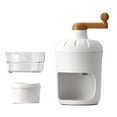 Big sale Hand Crank Shaved Ice Machine Stainless Steel Blades Safe