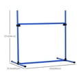 thumbnail image 2 of 4 Pcs Dog Agility Exercise Set  Portable Dog Agility Training Equipment with Adjustable Height Jump Bars  Durable Pet Outdoor Games with Carry Bag and Displacing Top Bar for Dog Agility C, 2 of 4