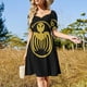 thumbnail image 5 of -3 Vestido de manga corta para mujer, vestidos largos, vestido para mujer, vestido de verano, vestidos de novia, 5 of 8