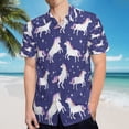thumbnail image 5 of High Quality Hawaiian Shirts for Men Short Sleeve Aloha Beach Shirt Floral Summer Casual Button Down Shirts Blouses 4SOWTN, 5 of 7