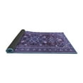 thumbnail image 2 of Ahgly Company Indoor Square Persian Blue Traditional Area Rugs, 6' Square, 2 of 4