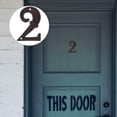 thumbnail image 3 of Miangastore Cast Iron Decorative Door Numbers Metal Numbers DIY Door Address Number 2, 3 of 8