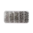 thumbnail image 1 of keepw Fishing Split Rings Double Loop Flat Connector Saltwater Freshwater Stainless Steel Supply Hard Tool Accessory Set 500pcs, 1 of 6
