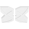 thumbnail image 2 of 26"OD x 2"ID x 9"C x 1"P Titus Architectural Grade PVC Contemporary Ceiling Medallion, Two Piece, 2 of 11