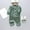 Green, variant on SERTG Kids Solid Color V-Neck Homewear Set Childrens Long Sleeve Top and Pants Girls Fashion Breathable Soft Comfortable Two-Piece Outfit(Blue,5 Years)