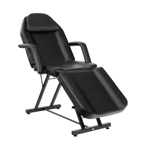 Silla Reclinable para Faciales y Pestañas Onof SFME-01 Silla para SPA y  Tatto Negro