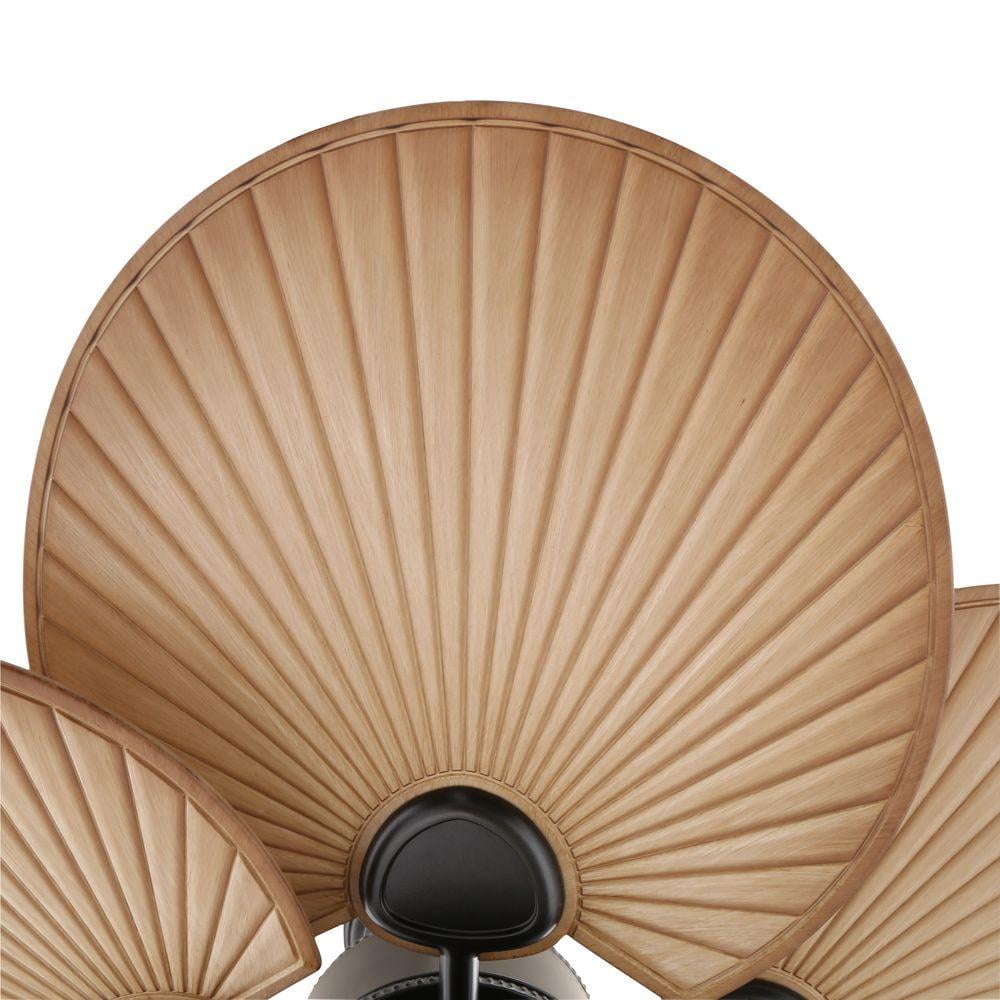Hampton Bay Havana 48 In Led Natural Iron Ceiling Fan With