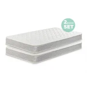 Rent to own Slumber 1 by Zinus Comfort 6" Twin Innerspring Mattresses, 2 Pack