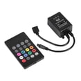 thumbnail image 3 of Ctrol Ctroller 9×6×4 Led Music Controller 20keys Ir Remote Sound Sensor Controllers For Rgb Strip Lights, 3 of 8