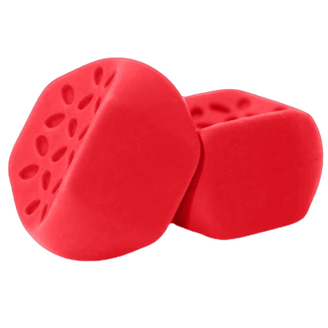 Ergonómico Músculos Faciales Silicona Mandíbula para Hombres Y Mujeres (rojo) 2 Uds.