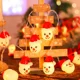 thumbnail image 2 of Cadena de luces de Payaso navideño , LED de hadas , para decoración del hogar, fiesta, Navidad, campingUSB2 metros y 10 luces, 2 of 5