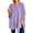 Purple, variant on EDFBUYKRS Female Sweaters Womens V Neck Sweaters Shirts Long Sleeve Lightweight Ribbed Knit Pullover Sweater Blouse Tops with Buttons Oufits Fall Sweater S