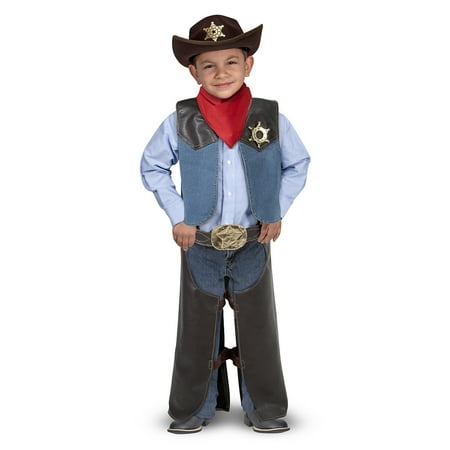 Melissa & Doug - Cowboy Role Play Costume Set