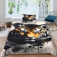 thumbnail image 3 of Pour Garçons Filles avec Housse de Couette Tigre, Faune, Animal, Pièces, Simple, 3 of 5