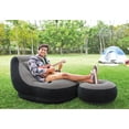 Intex Inflatable Corner Living Room Neutral Sectional Sofa & Lounge