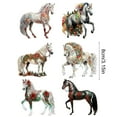 thumbnail image 3 of DAMAI 6 Pcs Horse Christmas Ornament, 2025 Year of The Horse 2D Flat Acrylic Ornament for Women Girls Horse Lovers Equestrian Gifts and Xmas Tree Home Decor, 3 of 7