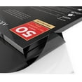thumbnail image 2 of Arteza Self Adhesive Vinyl, Glossy Black, 12"x12" Sheets - 50 Pack, 2 of 7