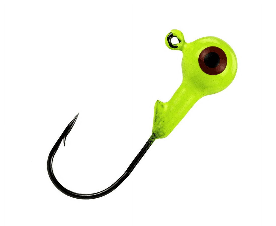 Mr Crappie Jig Heads 1/8 Chartreuse 25pk