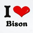 thumbnail image 2 of CafePress - I Love Bison Infant Bodysuit - Baby Light Bodysuit, Size Newborn - 24 Months, 2 of 4