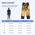 thumbnail image 2 of Salouo Happy New Year 2025 C Print Pajama Pants for Men, Lounge Pants Elastic Waistband Casual Men's sleepwear Loungewear Sleep Pajama Pant -XX-Large, 2 of 7