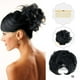 thumbnail image 1 of Fiudx Peluca con Círculos, Peluca Estilosa, Postizable Tipo Nido de Pollo, Voluminosa y Suelta, Extensión de Cabello de Aspecto Natural, Peinados Versátiles, Ideal para Mujeres de Moda, con Clip Segu, 1 of 2