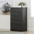 thumbnail image 1 of South Shore Fusion 5-Drawer Chest for Adult, in Gray Oak, 1 of 11