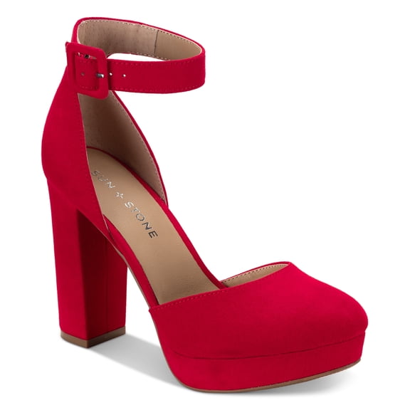 Sun Stone Estrella Pumps Red Micro 8.5M