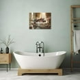thumbnail image 6 of HFDF Bathroom Hippo Wall Art Hippo Bathroom Pictures Wall Decor for Restroom,Toilet Bathroom Canvas Painting Print Home Modern Artwork Decoration 24x20inch Framed, 6 of 7